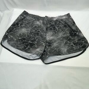 WIDE WORLD SPORTSMAN BASS PRO PULL ON‎ SHORTS XL GRAY, BLACK/WHITE PATTERN